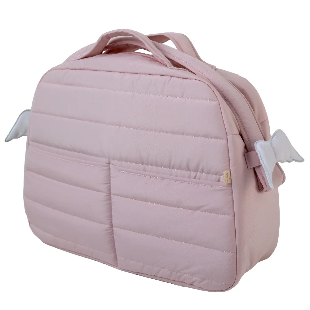 New In Baby Gi Angel Wings Baby Changing Bag in Pink