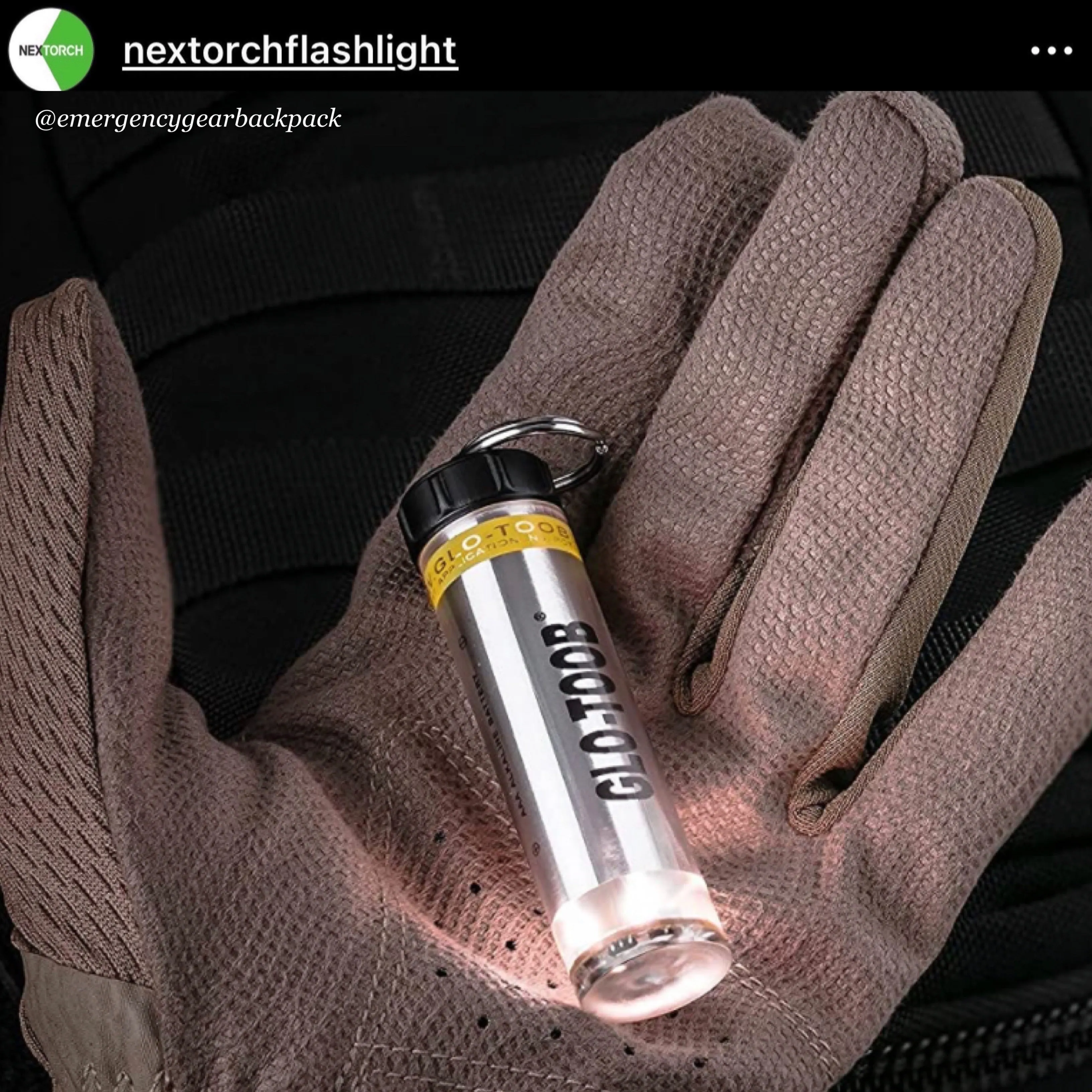 NEXTORCH Glo-Toob GT-AAA PRO Emergency Marker Light 200M Diving Depth