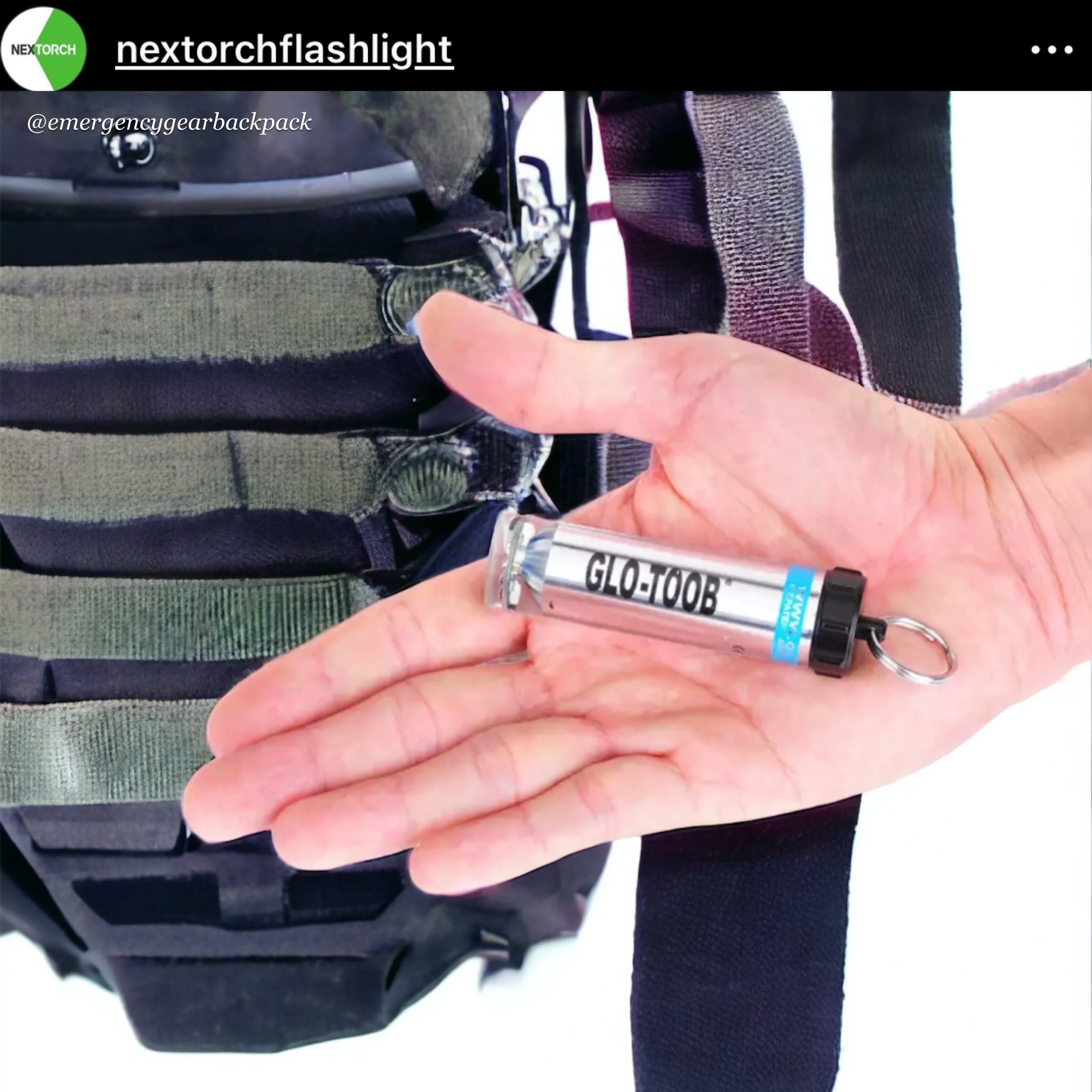 NEXTORCH Glo-Toob GT-AAA PRO Emergency Marker Light 200M Diving Depth