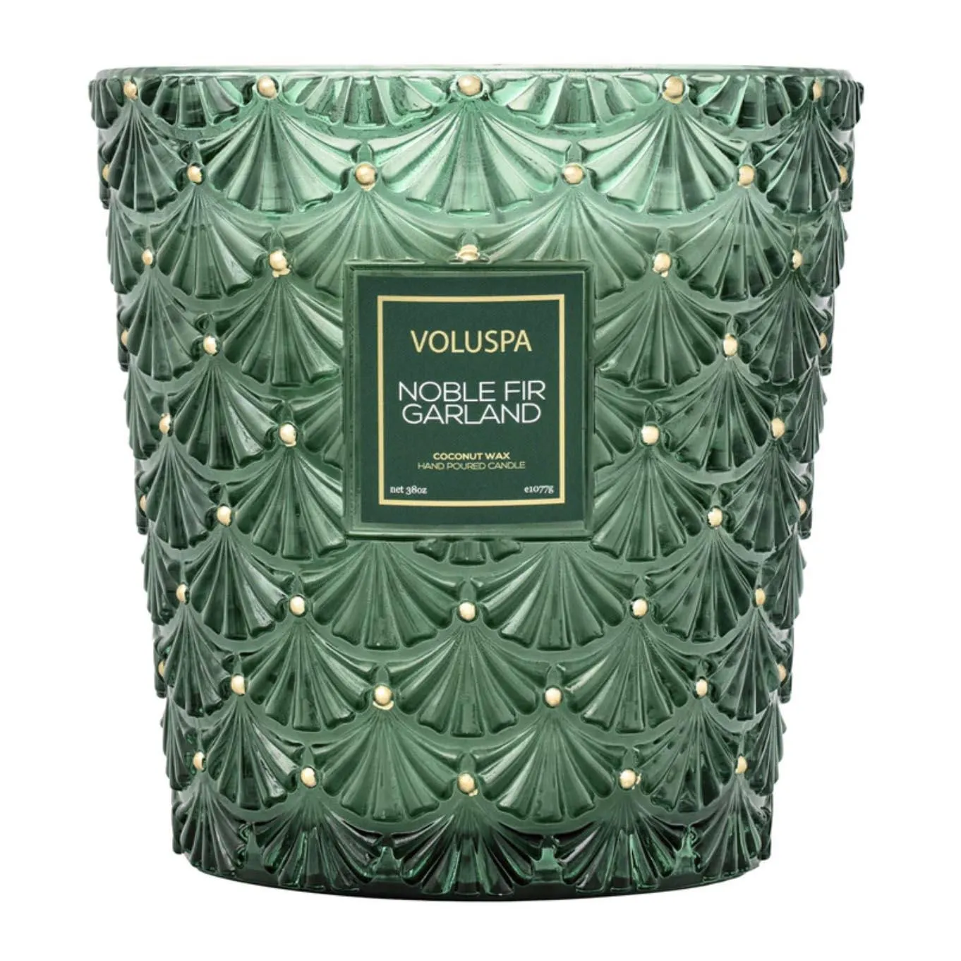 Noble Fir Garland 3 Wick Hearth Candle