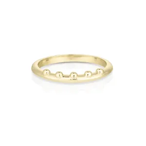 Noble Gold Stacking Band