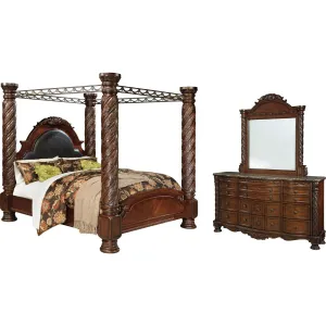 North Shore 5 Piece Queen Panel Bedroom