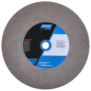 Norton 10 x 1 x 1-1/4 In. Gemini Bench and Pedestal Wheel 60 N VBE T01 1 Count