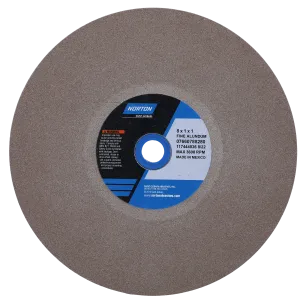 Norton 8 x 1 x 1 In. Gemini Bench and Pedestal Wheel 100 K VBE T01 1 Count