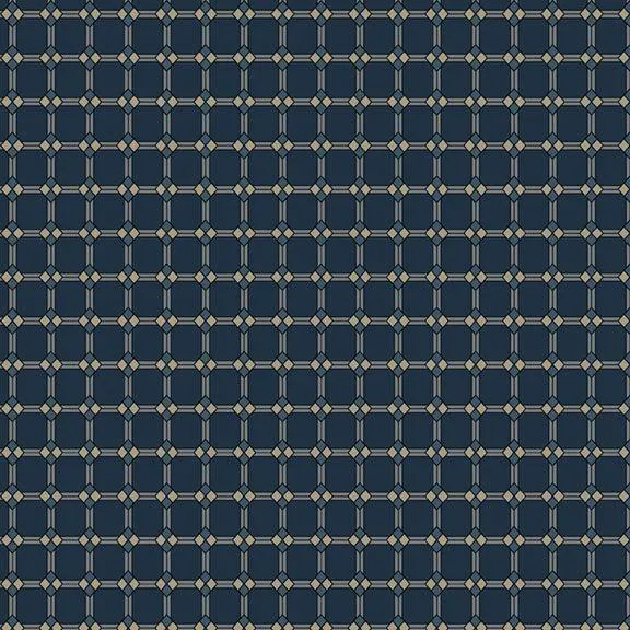 Nouveau - R651065D-Navy - Diamond Stripe