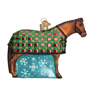 Old World Christmas Ornament - Snowflake Horse
