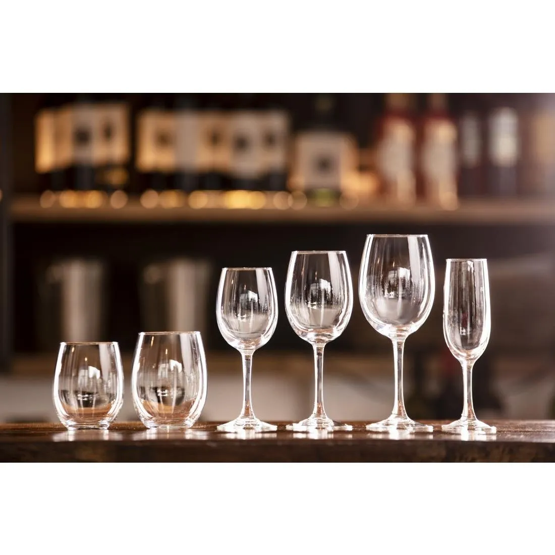 Olympia Rosario Wine Glasses 250ml (Pack of 6) - FB575