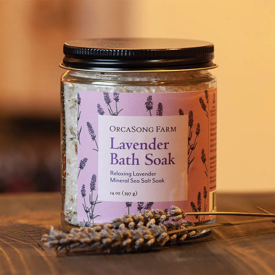 OrcaSong Farm - Luxurious Lavender Relaxation Spa Box