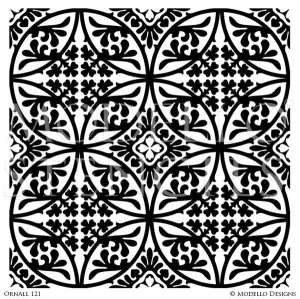 OrnAll121 Custom Vinyl Stencil