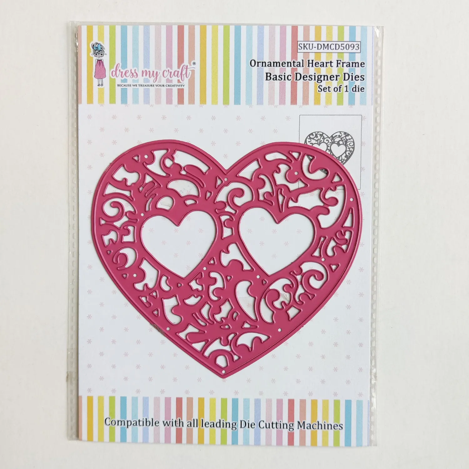 Ornamental Heart Frame - Basic Designer Dies