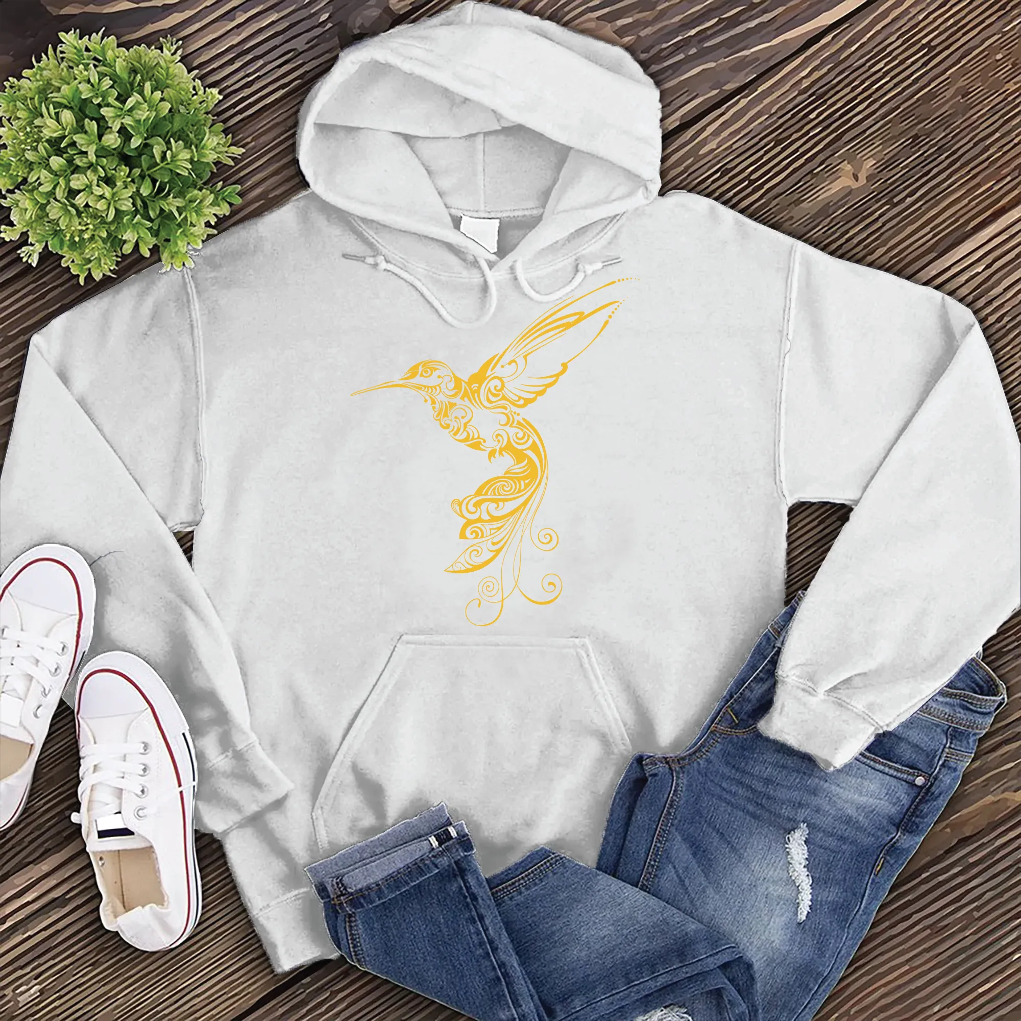 Ornamental Hummingbird Hoodie