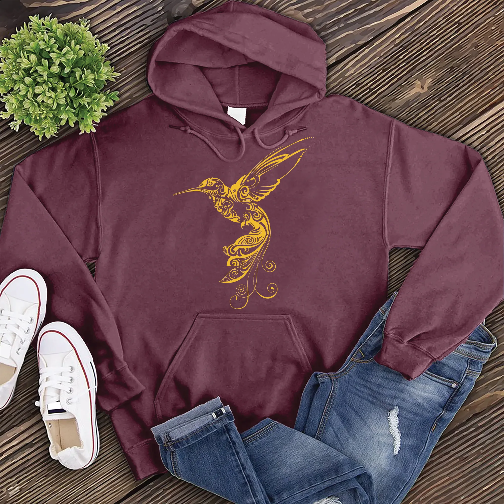 Ornamental Hummingbird Hoodie