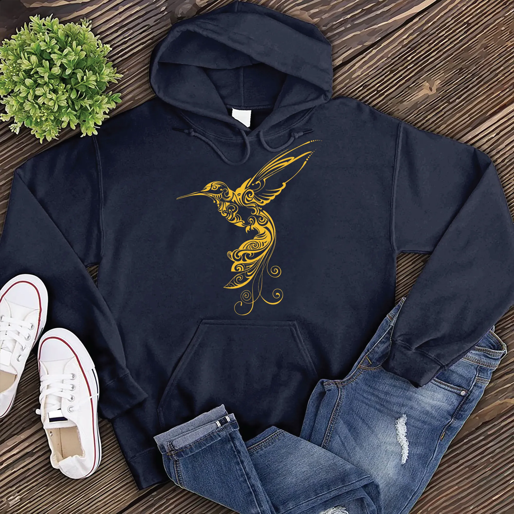 Ornamental Hummingbird Hoodie