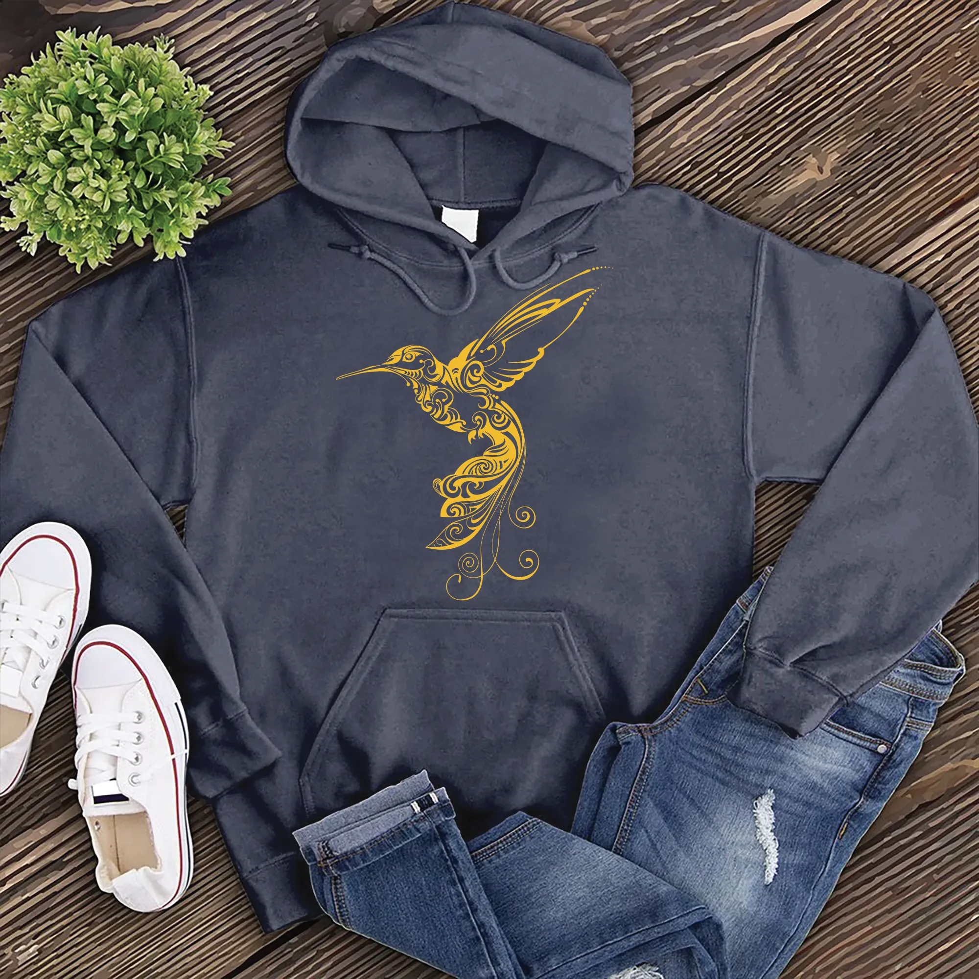Ornamental Hummingbird Hoodie