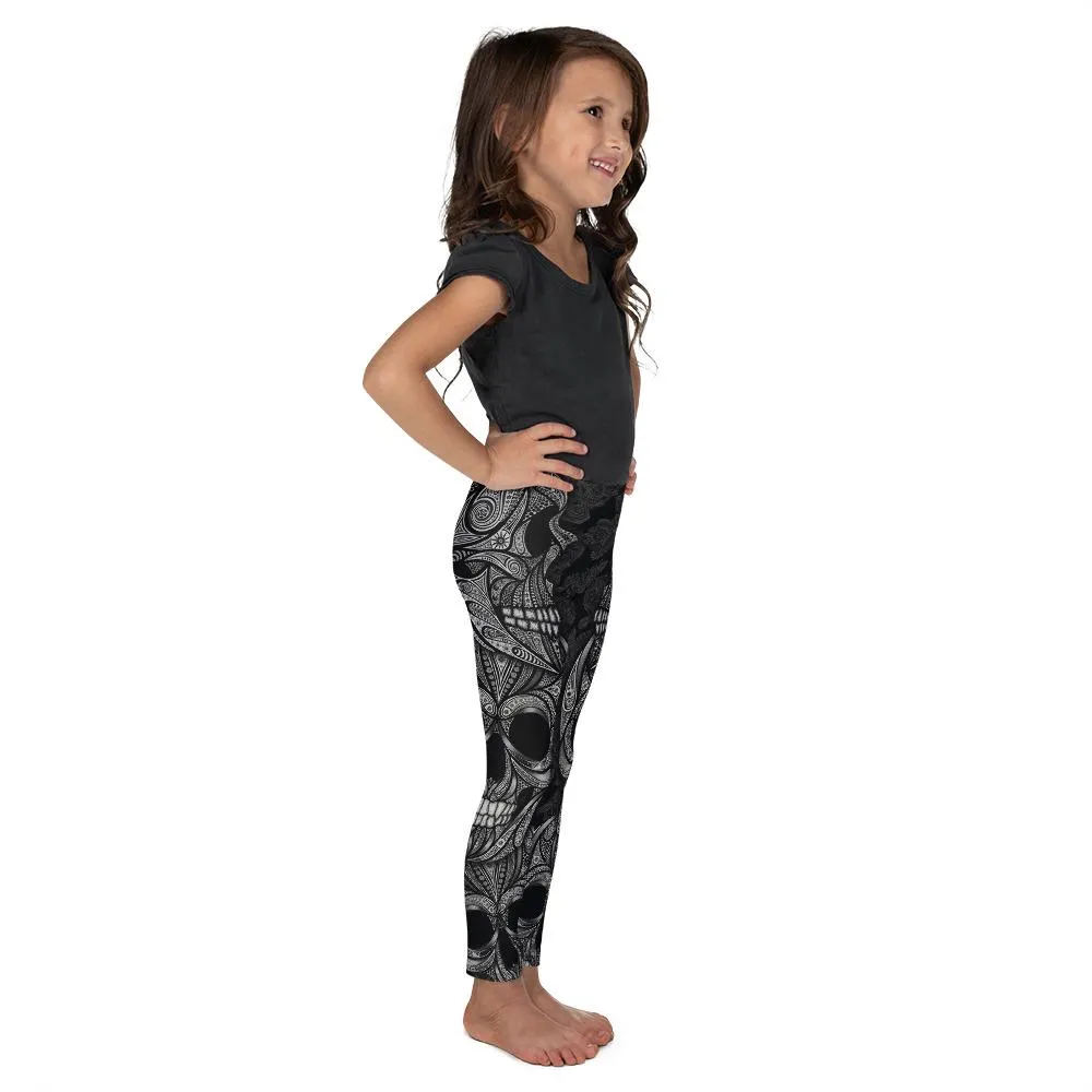 Ornamental Skull Kid's Leggings