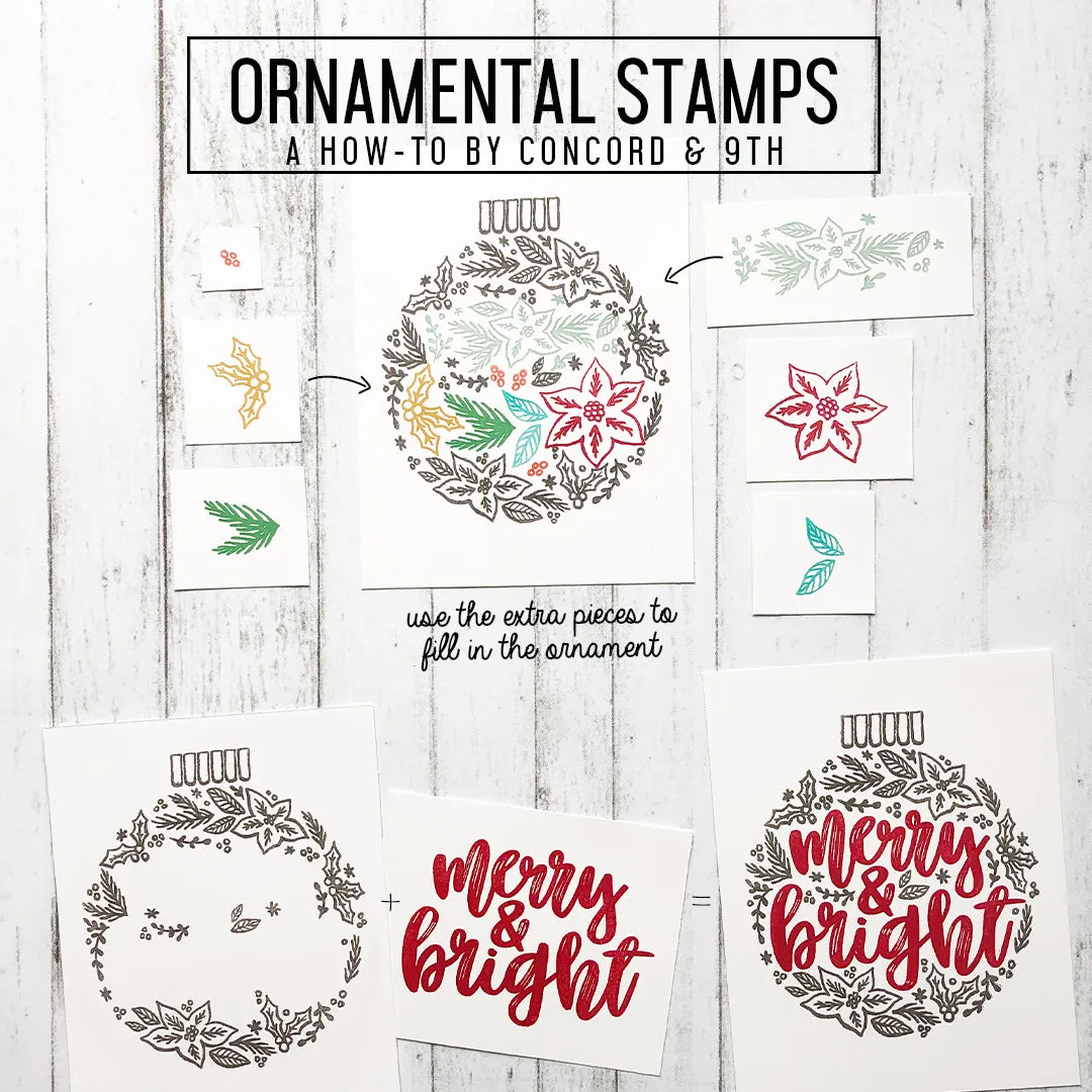 Ornamental Stamp Set