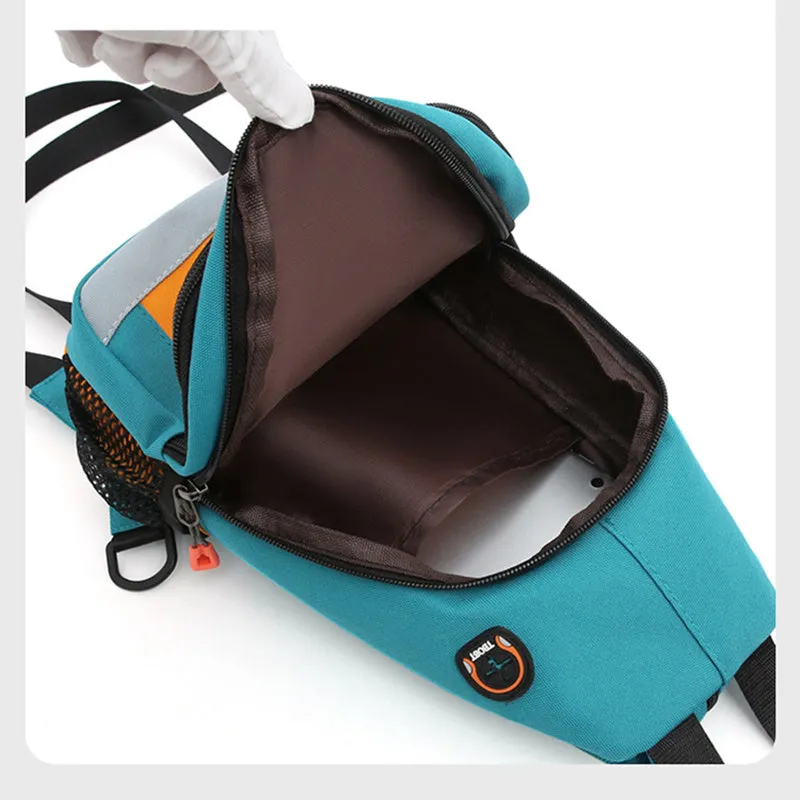 Oxford Sport Backpack Shoulder Bags with USB Design