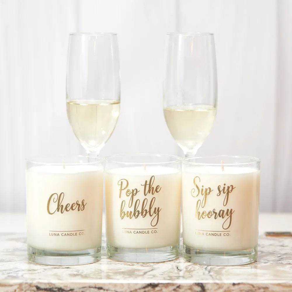Peach Scented Luxurious Candle