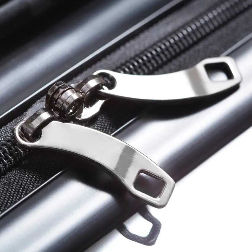 Personalised Suitcase | Black Marble