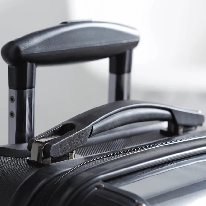 Personalised Suitcase | Black Marble