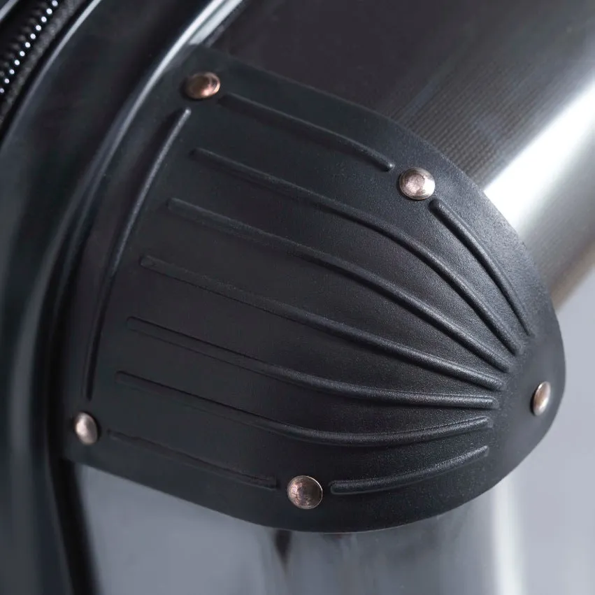 Personalised Suitcase | Black Marble
