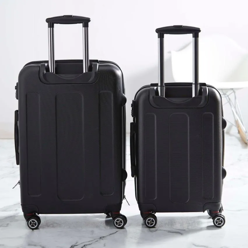 Personalised Suitcase | Colourblock in Vanilla   Smoke