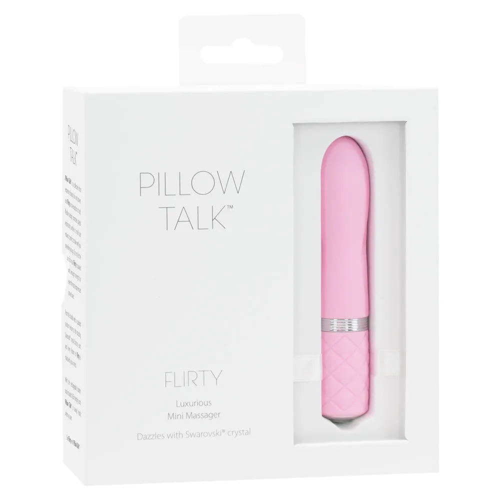 Pillow Talk Flirty Luxurious Vibrating Mini Massager