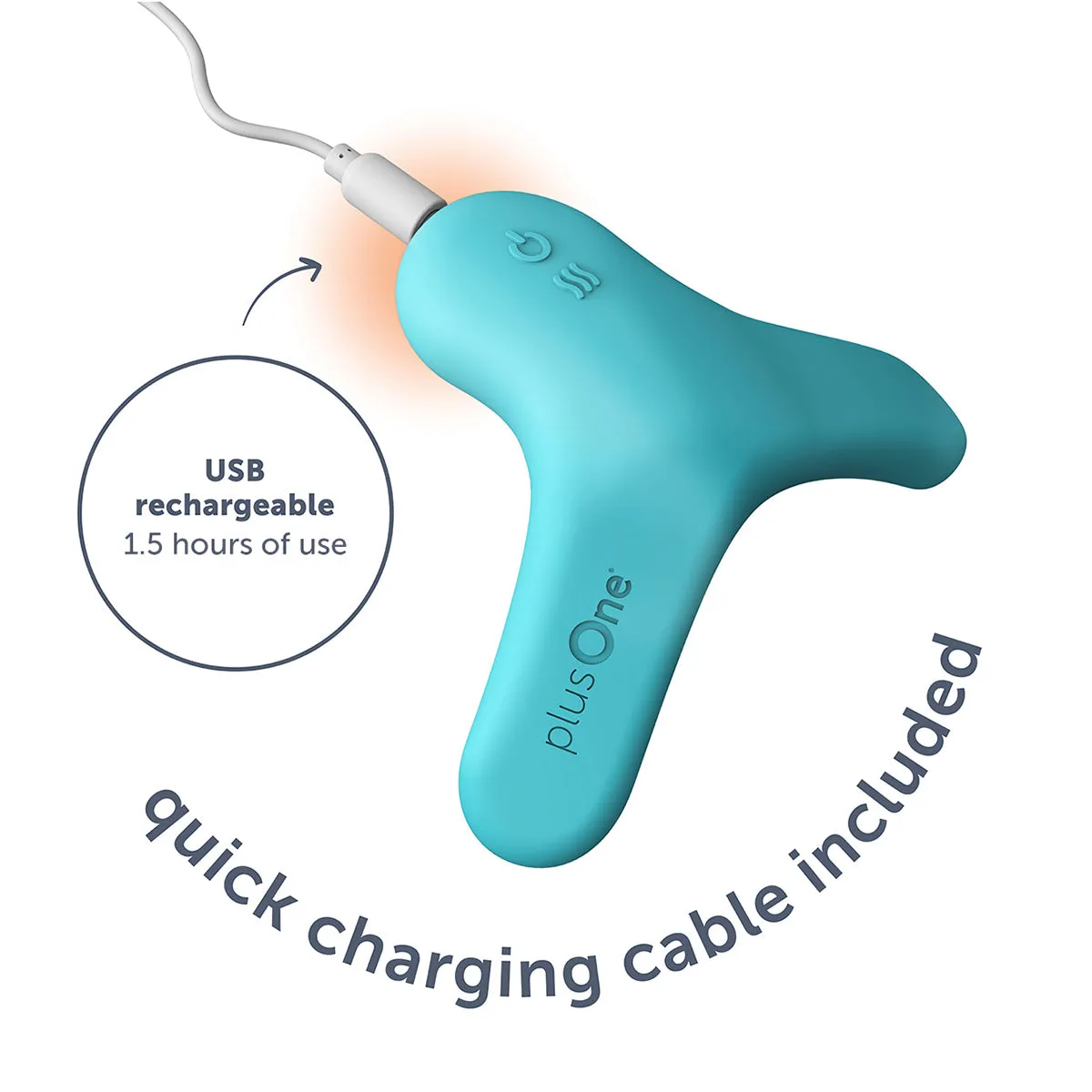 plusOne® breast and body lactation massager