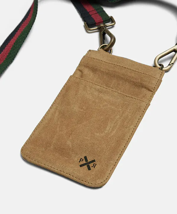 PONY RIDER - Slow Road Cross Body Phone Bag - CLAY