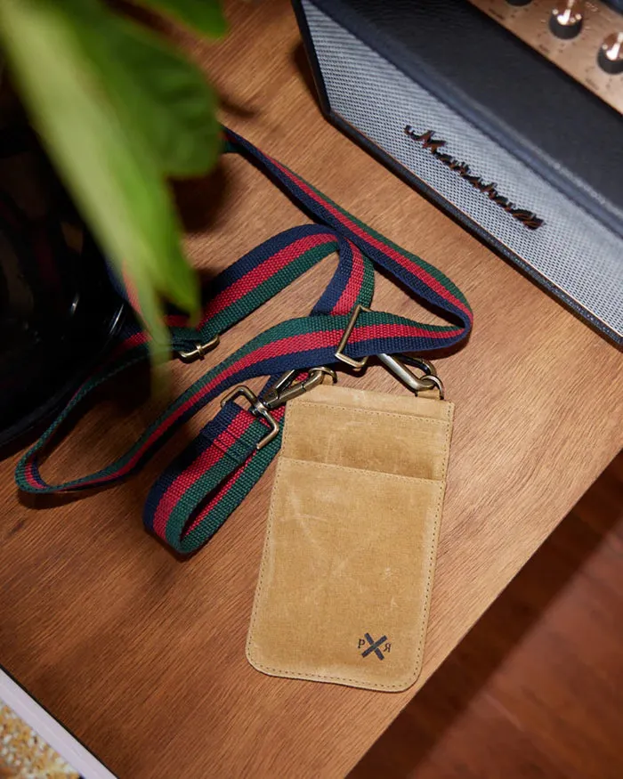 PONY RIDER - Slow Road Cross Body Phone Bag - CLAY