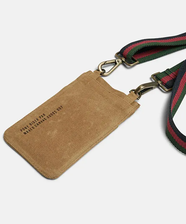 PONY RIDER - Slow Road Cross Body Phone Bag - CLAY
