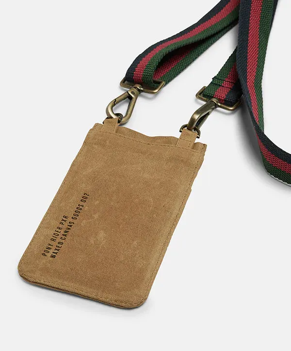 PONY RIDER - Slow Road Cross Body Phone Bag - CLAY