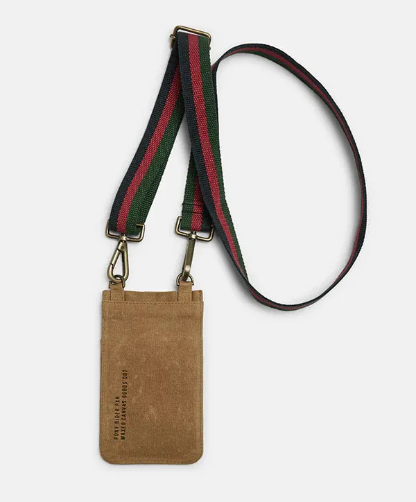 PONY RIDER - Slow Road Cross Body Phone Bag - CLAY