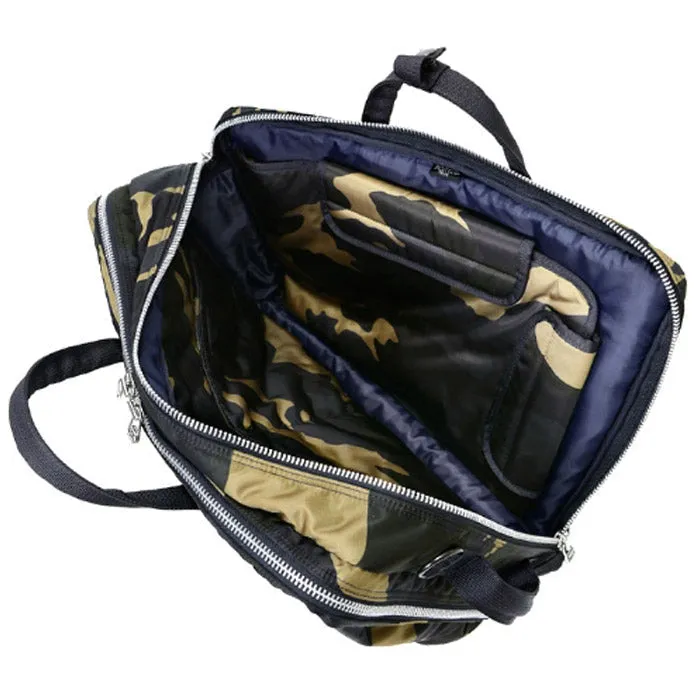 porter by yoshida counter shade 3way briefcase (woodland khaki)