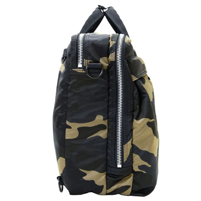 porter by yoshida counter shade 3way briefcase (woodland khaki)