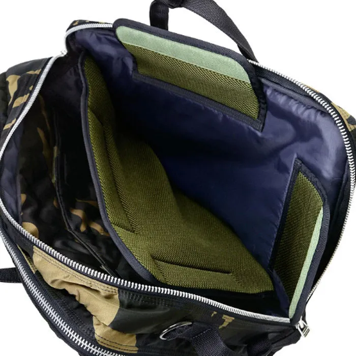 porter by yoshida counter shade 3way briefcase (woodland khaki)