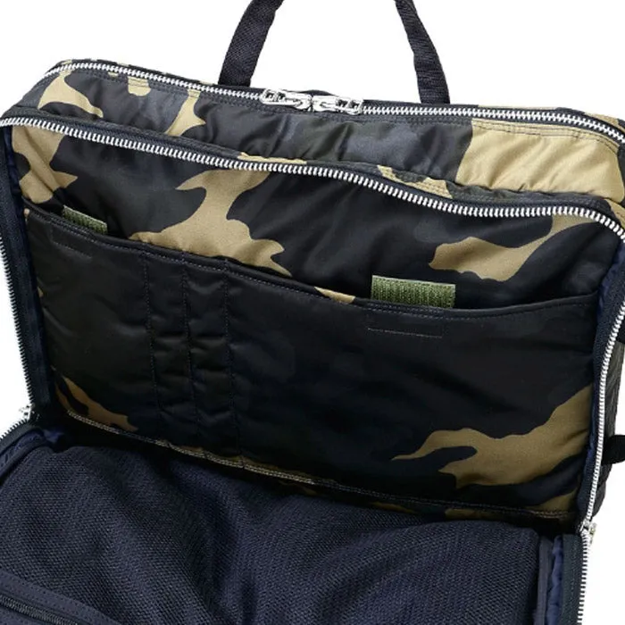 porter by yoshida counter shade 3way briefcase (woodland khaki)