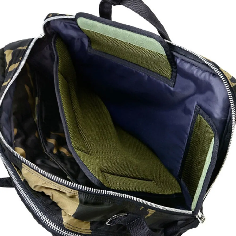 porter by yoshida counter shade 3way briefcase (woodland khaki)