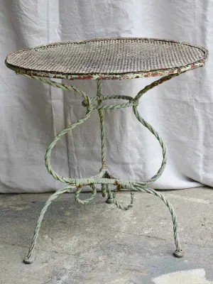 Pretty antique French garden table