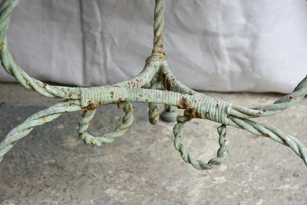 Pretty antique French garden table