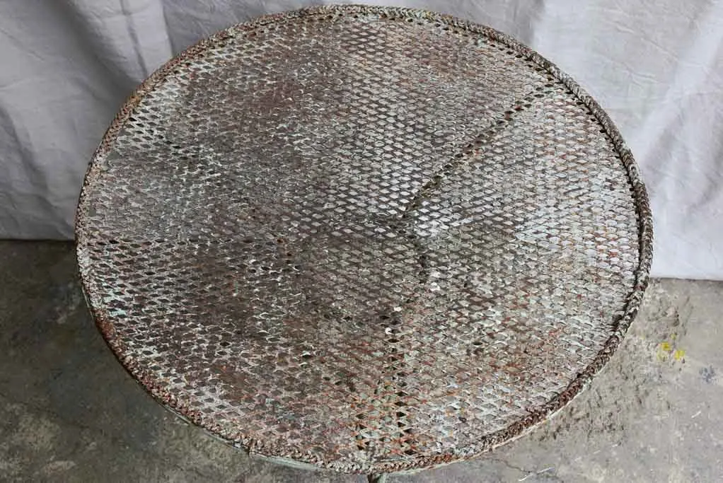 Pretty antique French garden table