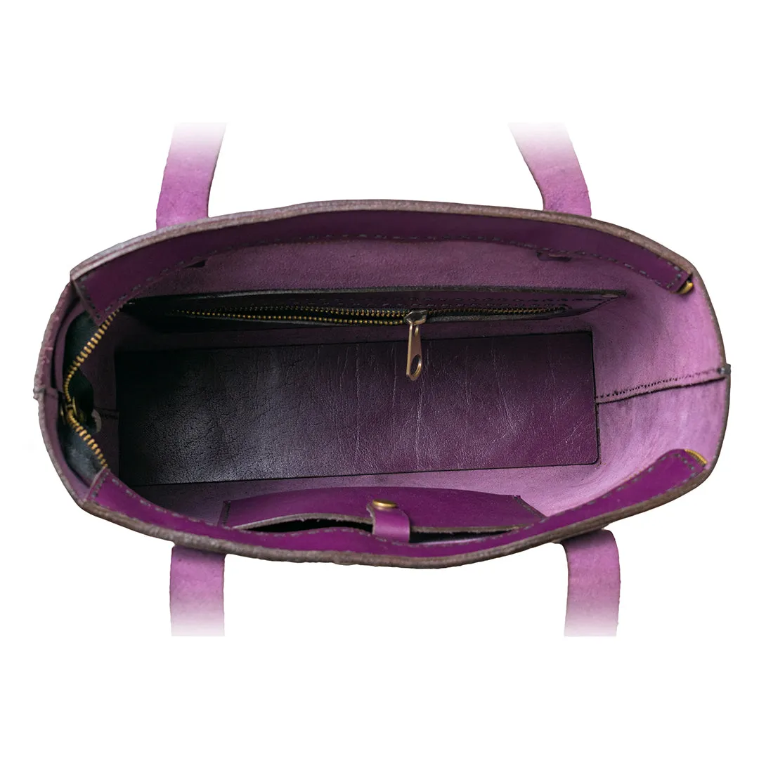 Purple Luxurious Tote Bag