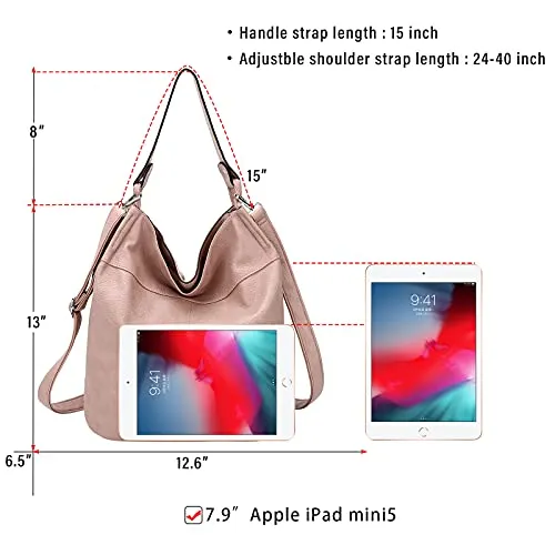 Purse for Women Convertible Backpack Purses and Handbags Crossbody Shoulder Bag - Pink