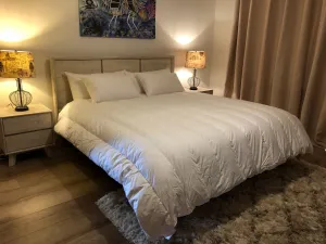 Queen Size Walled and Channel Quilt 95% Polish Mother Goose Down 1 Blanket Warmth 900 Fill Power