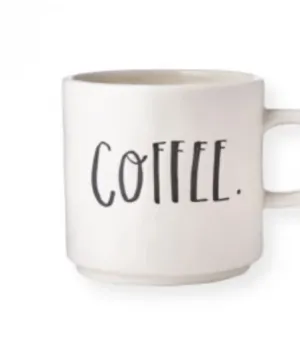 Rae Dunn Stem Print Coffee Mug