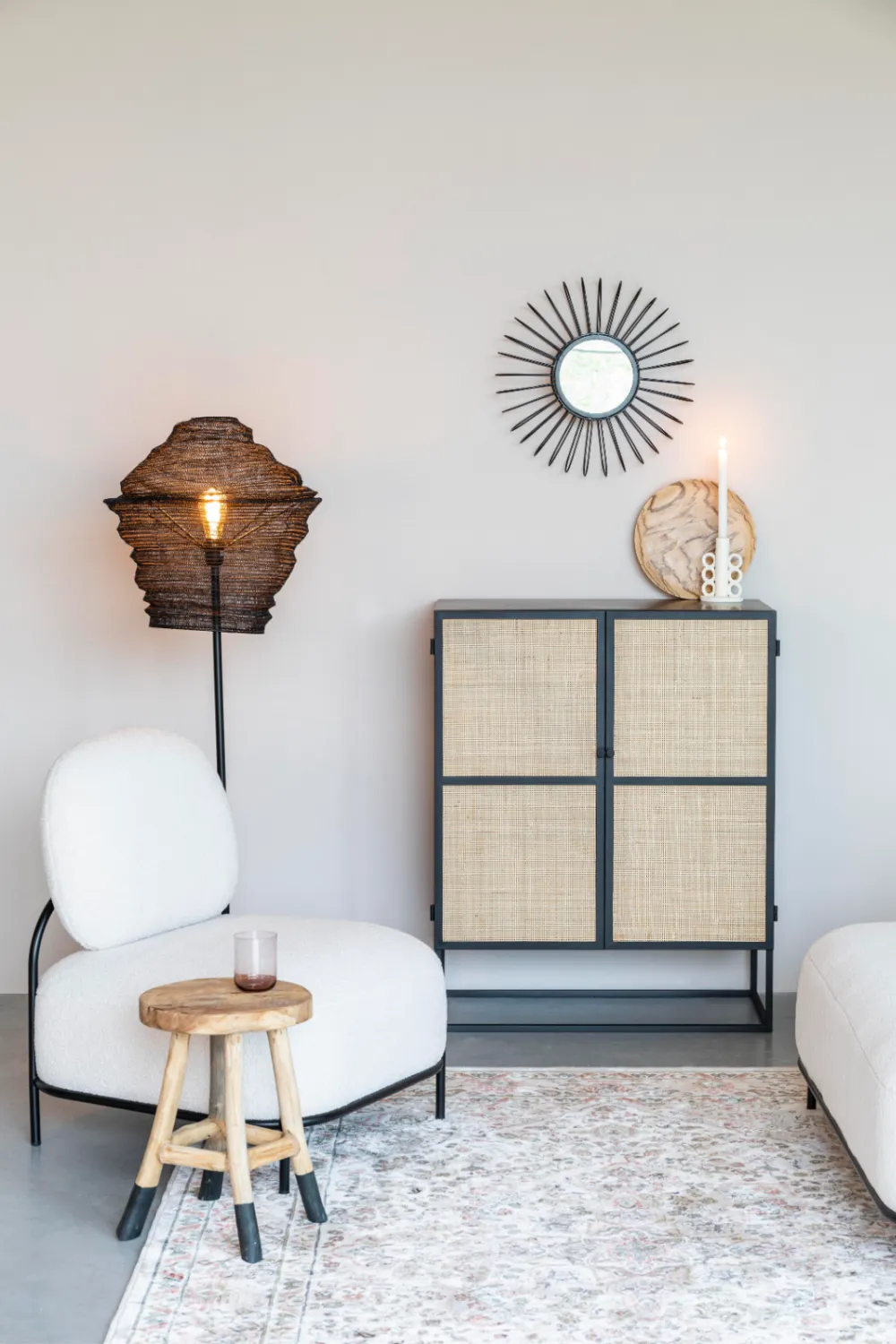 Rattan Webbing Cabinet | DF Guuji