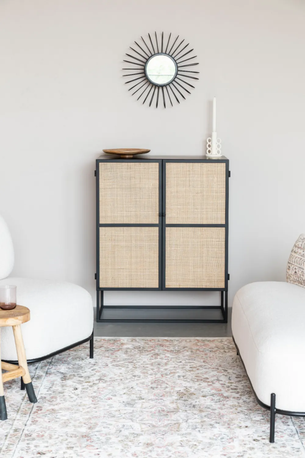 Rattan Webbing Cabinet | DF Guuji