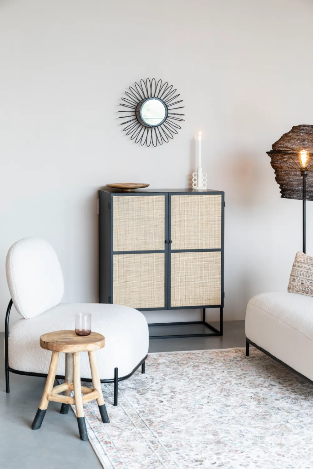 Rattan Webbing Cabinet | DF Guuji