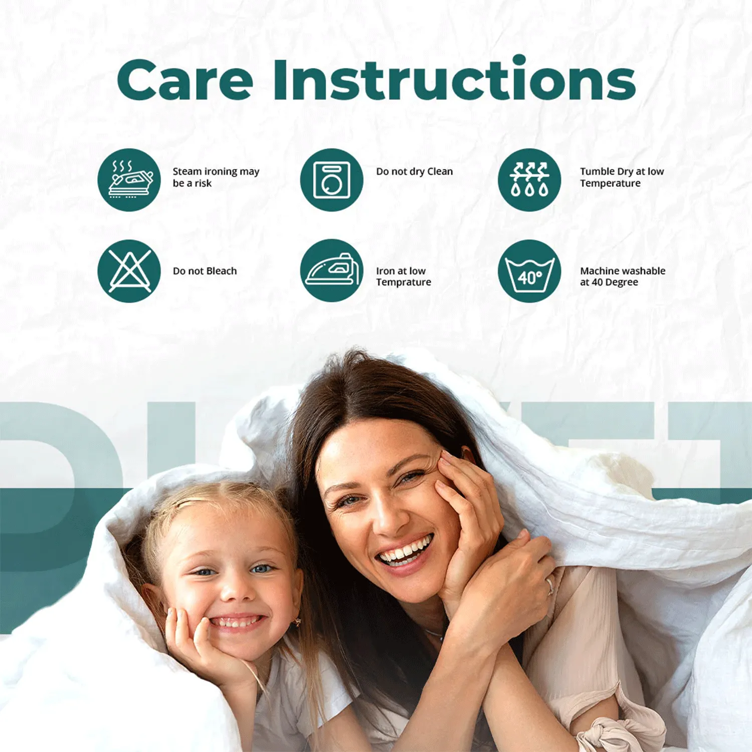 Raymat™ Luxurious  Microfibre Duvet - 13.5 Tog