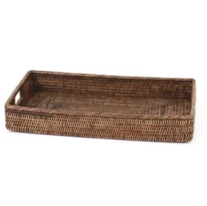 Rectangle Small Tray Inside Handles | Antique